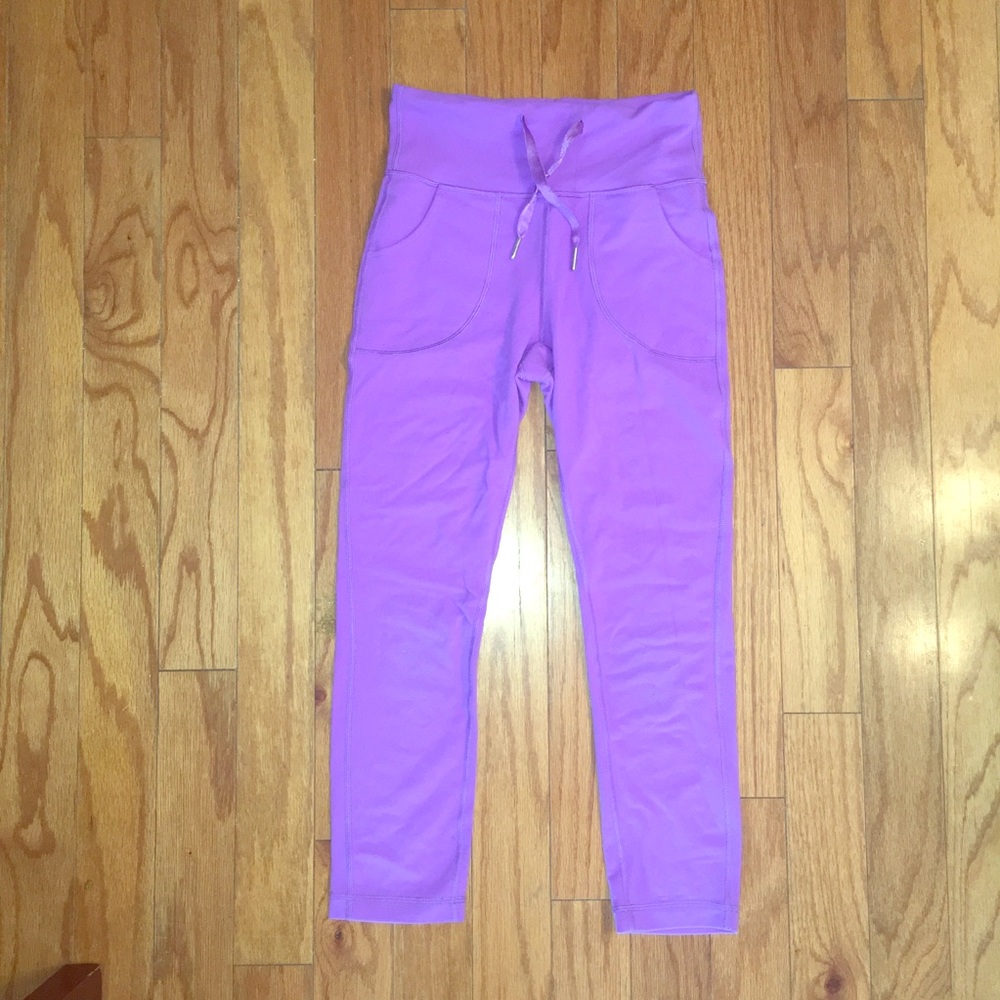 Lululemon Skinny Free Will Pants Purple 4